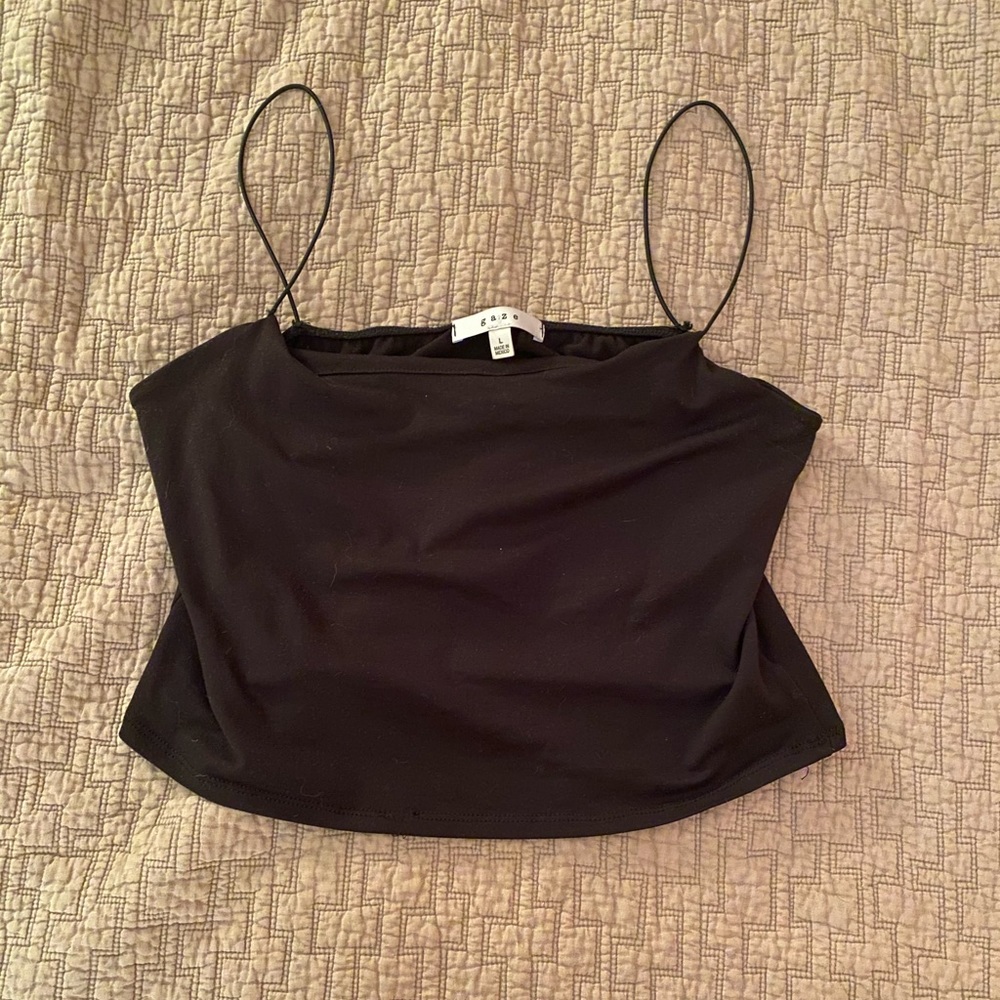 Cropped tank top